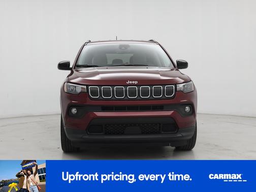 Red 2022 Jeep Compass Latitude