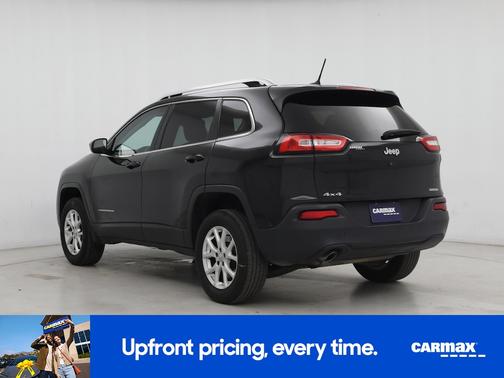 Black 2015 Jeep Cherokee Latitude