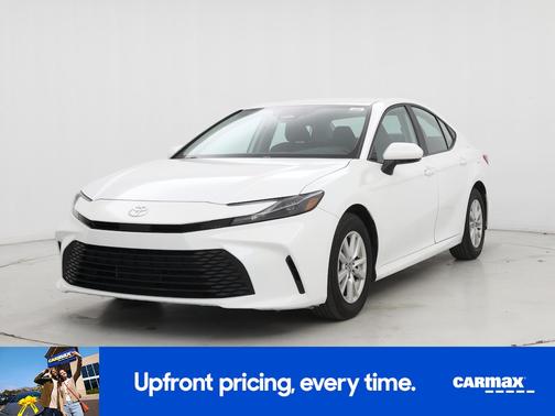 White 2025 Toyota Camry LE