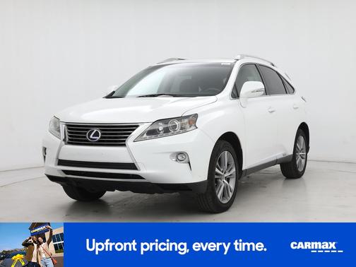 White 2015 Lexus RX 450h
