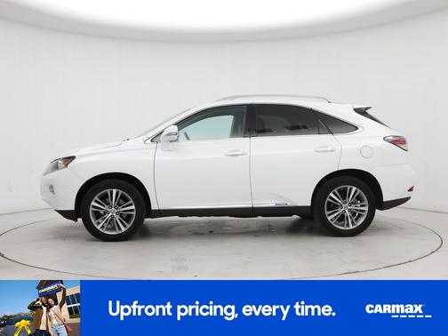 White 2015 Lexus RX 450h