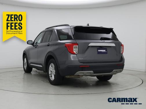 Gray 2022 Ford Explorer XLT