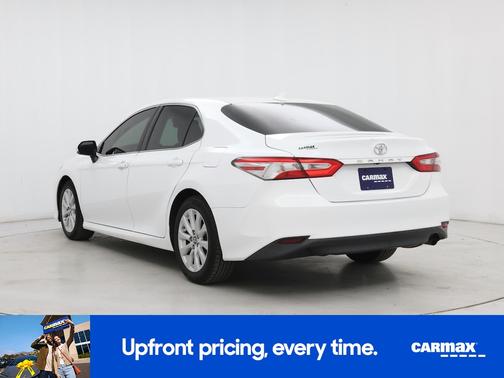 White 2019 Toyota Camry LE