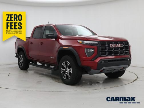 Red 2023 GMC Canyon AT4