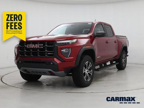 Red 2023 GMC Canyon AT4
