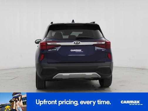 Blue 2021 Kia Seltos EX