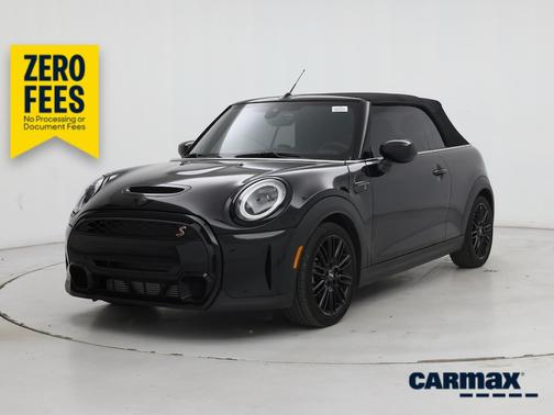 Black 2023 MINI Convertible S