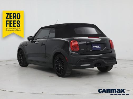 Black 2023 MINI Convertible S