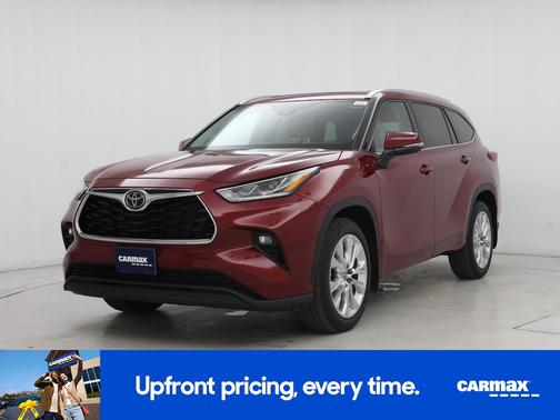 Red 2023 Toyota Highlander Limited