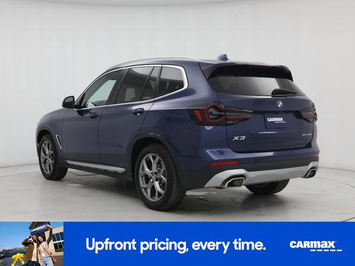 Blue 2022 BMW X3 sDrive30i