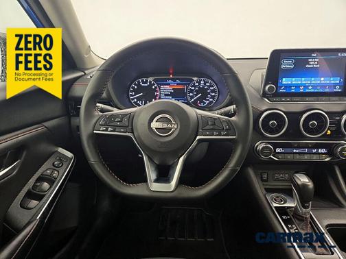 Blue 2025 Nissan Sentra SR