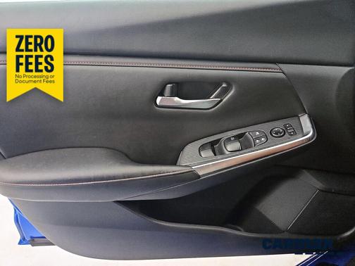 Blue 2025 Nissan Sentra SR