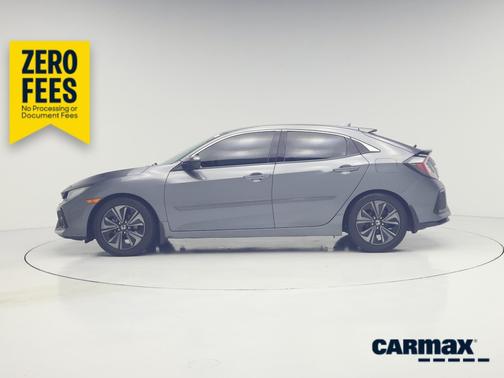 Gray 2018 Honda Civic EX-L