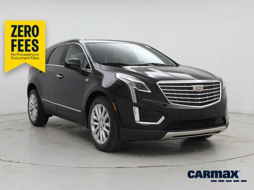 Black 2018 Cadillac XT5 Platinum