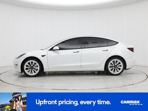 White 2021 Tesla Model 3 Standard Range Plus