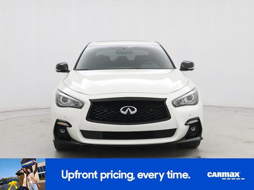 White 2021 INFINITI Q50 Red Sport 400