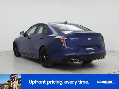 Blue 2020 Cadillac CT4 V