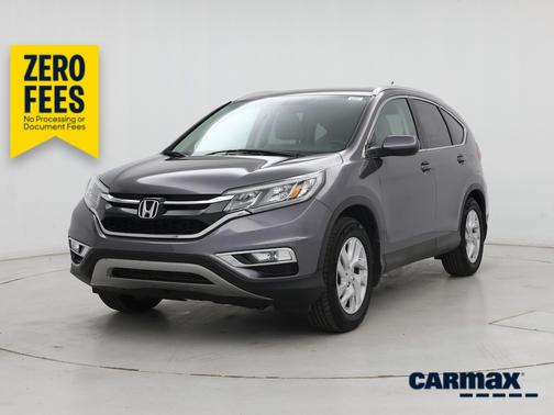 Gray 2015 Honda CR-V EX-L