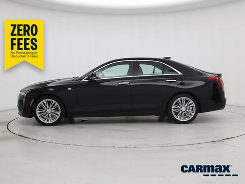 Black 2023 Cadillac CT4 Premium Luxury