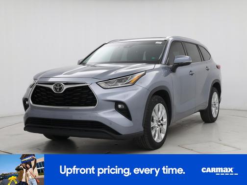 Blue 2021 Toyota Highlander Limited