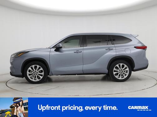 Blue 2021 Toyota Highlander Limited