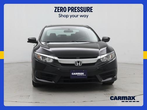 Black 2018 Honda Civic EX