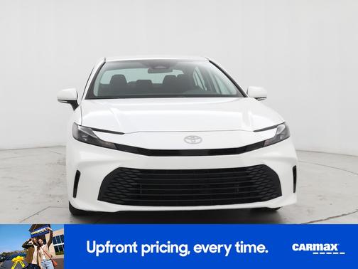 White 2025 Toyota Camry LE