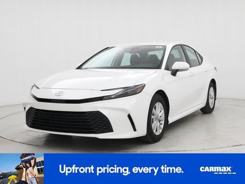 White 2025 Toyota Camry LE