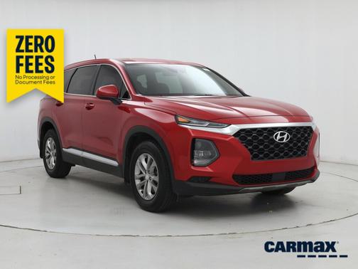 Red 2020 Hyundai SANTA FE SE