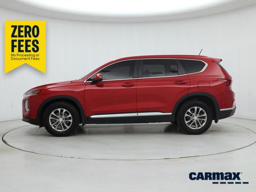 Red 2020 Hyundai SANTA FE SE