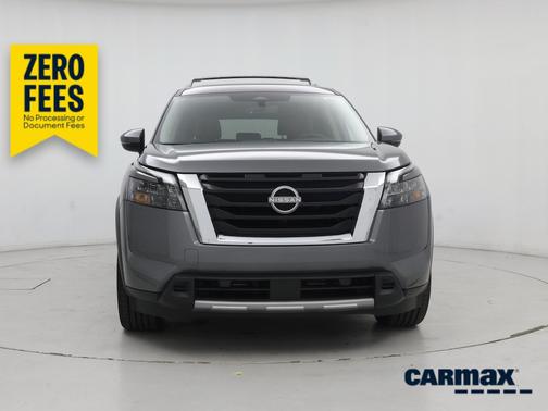 Gray 2025 Nissan Pathfinder Platinum