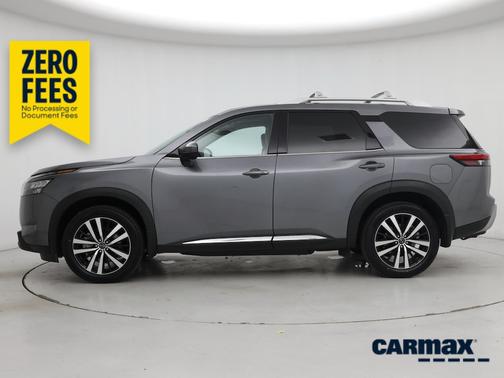 Gray 2025 Nissan Pathfinder Platinum