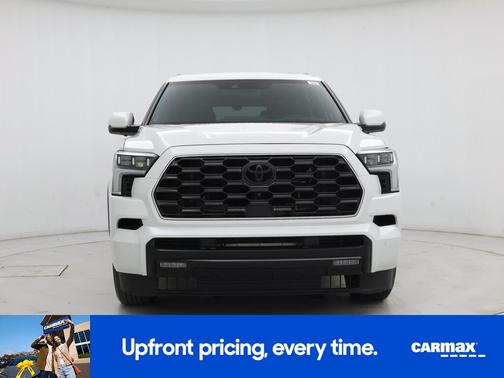 White 2024 Toyota Sequoia Platinum