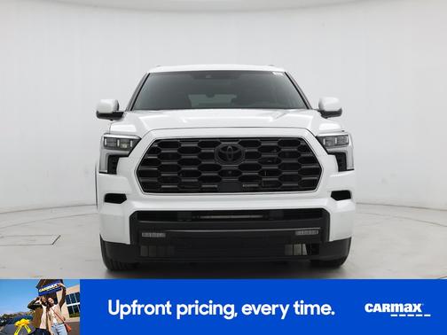 White 2024 Toyota Sequoia Platinum