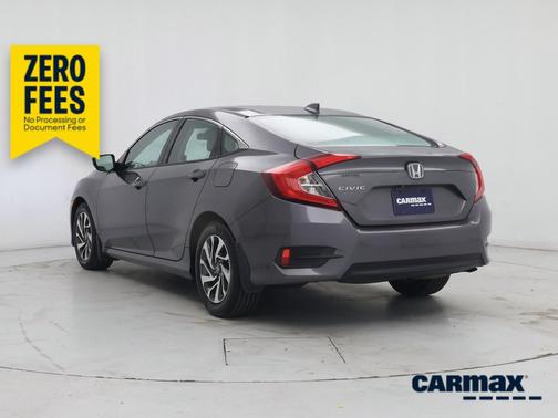 Gray 2018 Honda Civic EX