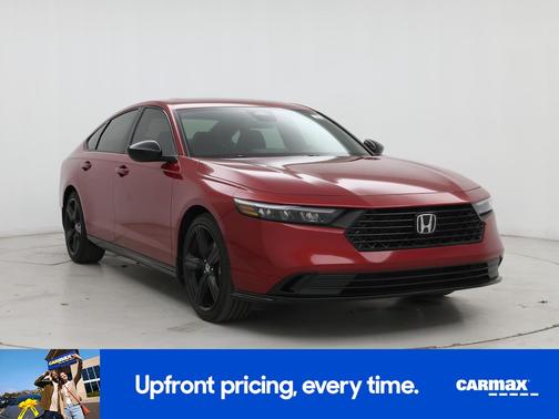 Red 2024 Honda Accord Hybrid Sport-L