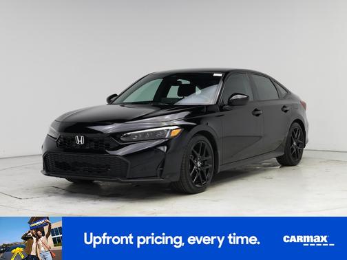 Black 2025 Honda Civic Sport