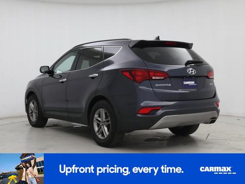 Blue 2017 Hyundai Santa Fe Sport