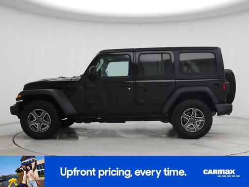 Black 2022 Jeep Wrangler Unlimited Sport S