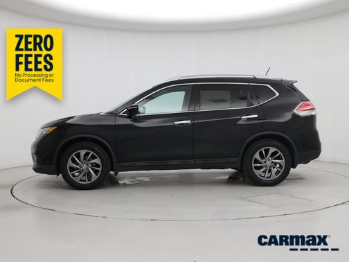 Black 2015 Nissan Rogue SL