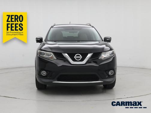 Black 2015 Nissan Rogue SL