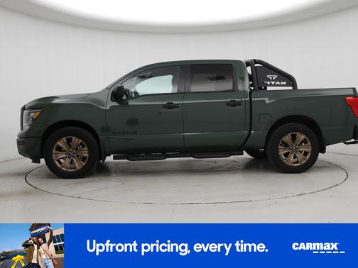 Green 2024 Nissan Titan SV