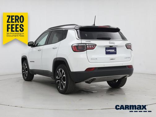 White 2023 Jeep Compass Limited