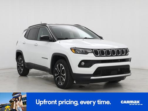 White 2023 Jeep Compass Limited