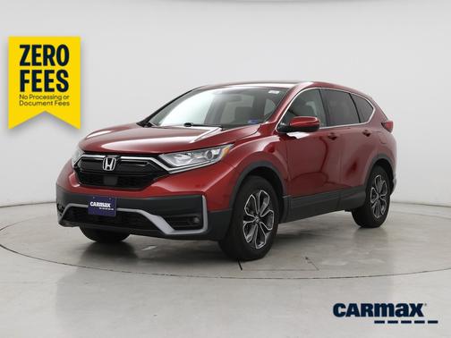Red 2021 Honda CR-V EX