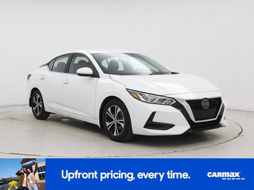 White 2021 Nissan Sentra SV