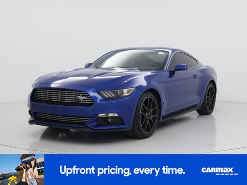 Blue 2017 Ford Mustang Ecoboost Premium
