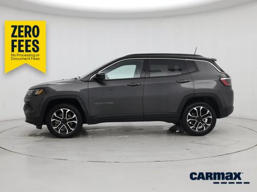 Gray 2023 Jeep Compass Limited