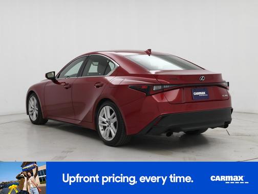 Red 2021 Lexus IS 300