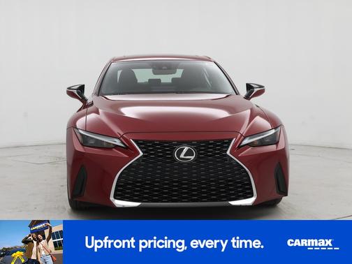 Red 2021 Lexus IS 300